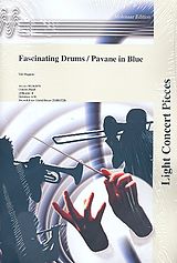 Ted Huggens Notenblätter Fascinating Drums and Pavane in blue