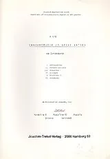 Heinz-Christian Schaper Notenblätter Konzertmusik in 6 Sätzen für 2 Mandolinen