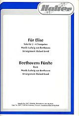 Ludwig van Beethoven Notenblätter Für Elise und Beethovens Fünfte