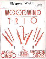 Johann Sebastian Bach Notenblätter Sleeper´s wake for woodwind trio