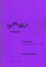 Antoine Mahaut Notenblätter Concerto