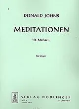 Donald Johns Notenblätter Meditationen St. Michael