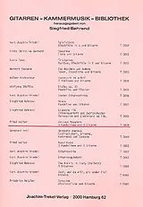 Fried Walter Notenblätter Am Lago Maggiore für 3 Mandolinen