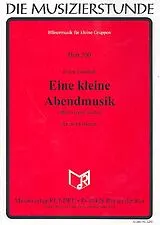 Evzen Zamecnik Notenblätter Eine kleine Abendmusik