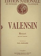 G. Valensin Notenblätter Menuet