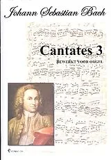 Johann Sebastian Bach Notenblätter Cantates vol.3