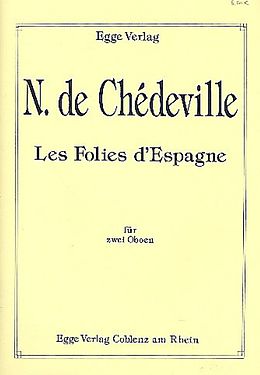 Nicolas Chèdeville Le Cadet Notenblätter Les folies dEspagne