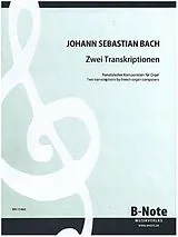 Johann Sebastian Bach Notenblätter 2 Französische Transkriptionen