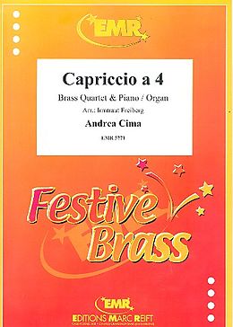Andrea Cima Notenblätter Capriccio a 4 für 4 Blechbläser