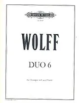 Christian Wolff Notenblätter Duo 6