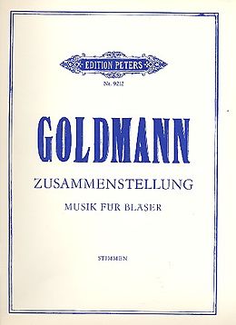 Friedrich Goldmann Notenblätter Zusammenstellung