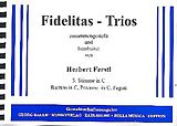  Notenblätter Fidelitas-Triosfür Bläser-Ensemble