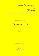 Peter Iljitsch Tschaikowsky Notenblätter Chanson triste op.40,2 für Klavier