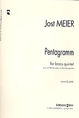 Jost Meier Notenblätter Pentagramm für 2 Trmopeten, Horn in F