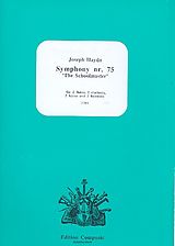 Franz Joseph Haydn Notenblätter Symphony no.75 for 2 flutes, 2 clarinets