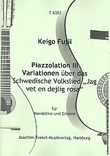 Keigo Fujii Notenblätter Piazzolation III und Variationen über das