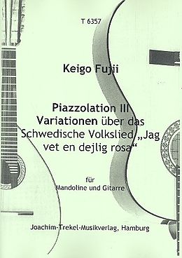 Keigo Fujii Notenblätter Piazzolation III und Variationen über das