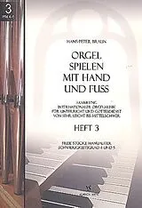  Notenblätter Orgel spielen mit Hand und Fuss Band 3