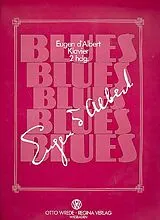 Eugen d' Albert Notenblätter Blues
