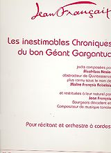 Jean Francaix Notenblätter Les inestimables chroniques du bon géant