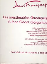 Jean Francaix Notenblätter Les inestimables chroniques du bon géant