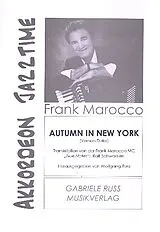 Vernon Duke Notenblätter Autumn in New York