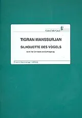 Tigran Mansurjan Notenblätter Die Silhouette des Vogels