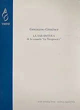 Ruperto Chapi Notenblätter La Tarántula für Gesang und Orchester