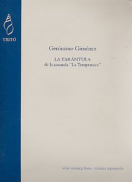 Ruperto Chapi Notenblätter La Tarántula für Gesang und Orchester
