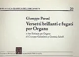 Giuseppe Perosi Notenblätter Versetti brillanti e fugati
