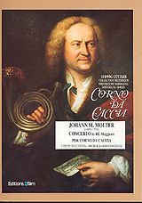 Johann Melchior Molter Notenblätter Konzert D-Dur