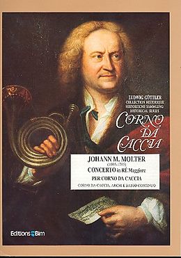 Johann Melchior Molter Notenblätter Konzert D-Dur