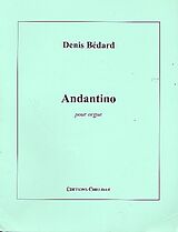Denis Bédard Notenblätter Andantino