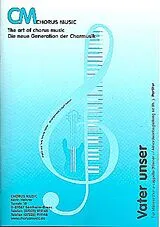 Hanne Haller Notenblätter Vater unser für Männerchor a cappella