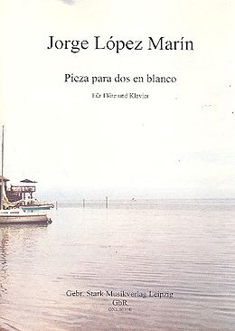 Jorge López Marín Notenblätter Pieza para dos en blanco