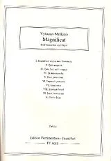 Vytautas Miskinis Notenblätter Magnificat für Frauenchor und Orgel