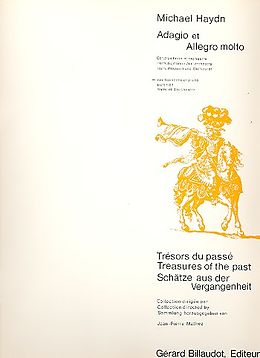 Johann Michael Haydn Notenblätter Adagio und Allegro für Horn
