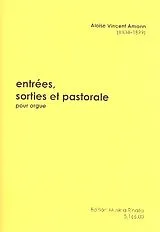 Aloise Vincent Amann Notenblätter Entrées, sorties et pastorale