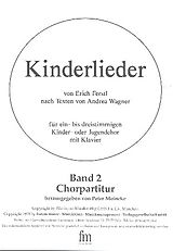 Erich Ferstl Notenblätter Kinderlieder Band 2 für Kinderchor