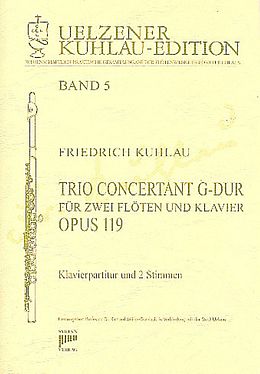Friedrich Daniel Rudolph Kuhlau Notenblätter Trio concertant G-Dur op.119 für