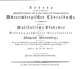 Justin Heinrich Knecht Notenblätter 72 Nachspiele für Orgel