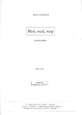 Hubert von Goisern Notenblätter Weit weit weg