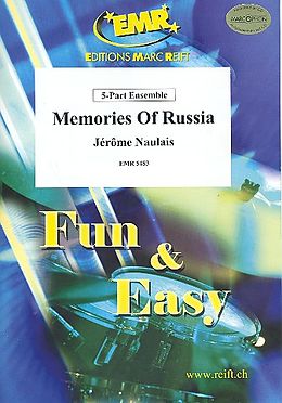 Jérôme Naulais Notenblätter Memories of Russia für 5-stimmiges