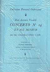 Antonio Vivaldi Notenblätter Konzert g-Moll Nr.24 für 2 Violoncelli und