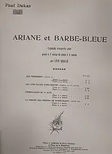 Paul Dukas Notenblätter Les Pierreries pour piano