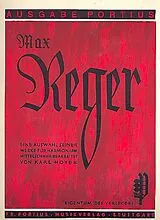 Karl Hoyer Notenblätter Max Reger - eine Auswahl seiner Werke