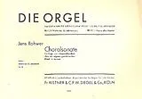 Jens Rohwer Notenblätter Choralsonate über ein eigenes geistliches Lied