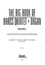  Notenblätter The big Book of Brass Quintet and Organ