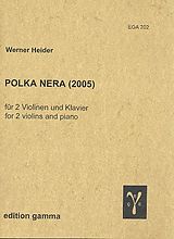 Werner Heider Notenblätter Polka nera