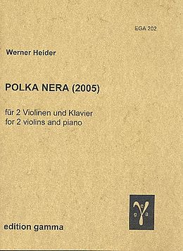 Werner Heider Notenblätter Polka nera